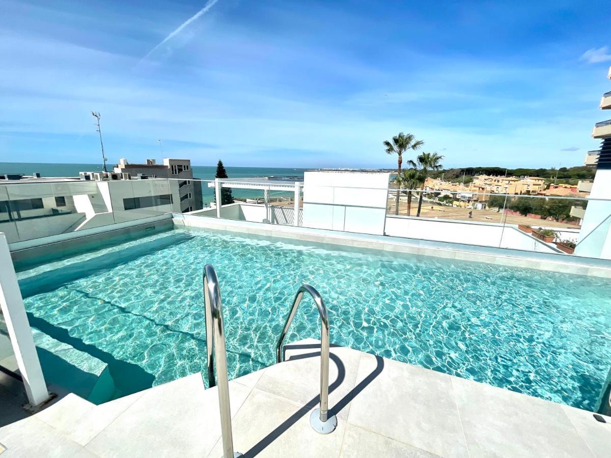 Gatu Premium Sandia Beach Lujo Junto Al Mar, Parking Y Piscina Comun," Preferente Mayores De 25 Anos Y Familias " El Puerto de Santa María Esterno foto